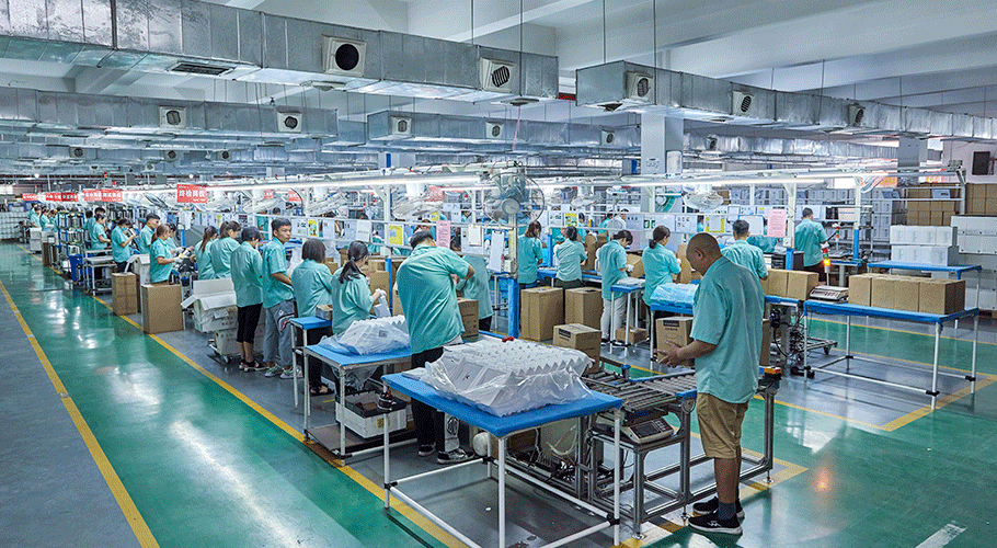 總裝車間生産線